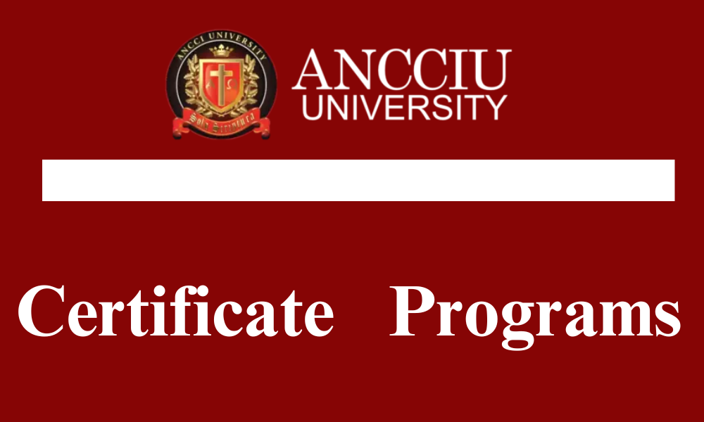 CERTIFICATE PROGRAMMES